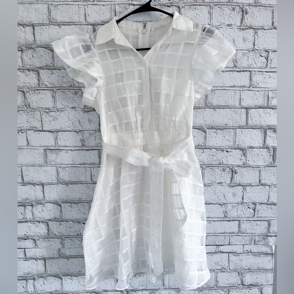 Esther & Co White Dress
